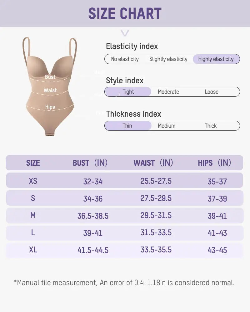 All-in-one shaping thong bodysuit - image 11