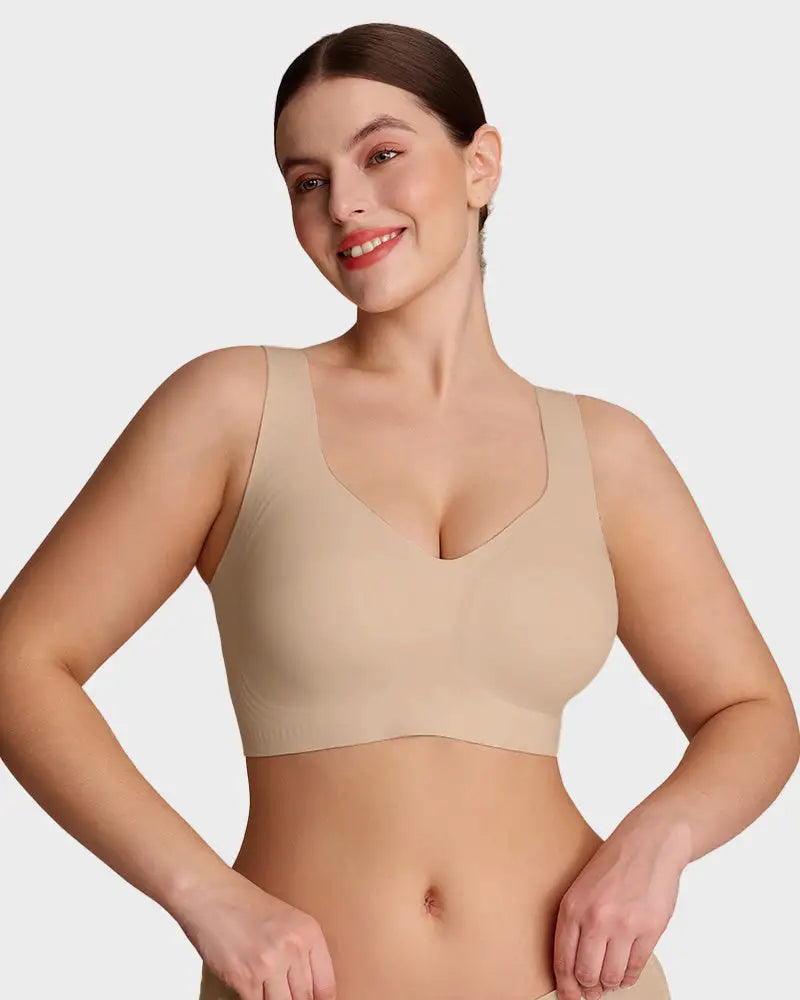 Antibacterial Wire-Free Jelly Lift Everyday Bra Sage - Photo 1