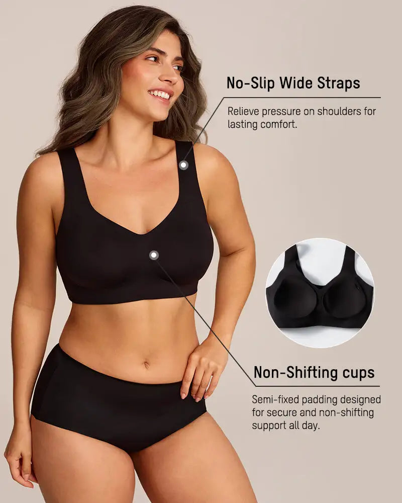 Antibacterial Wire-Free Jelly Lift Everyday Bra Sage - Photo 23