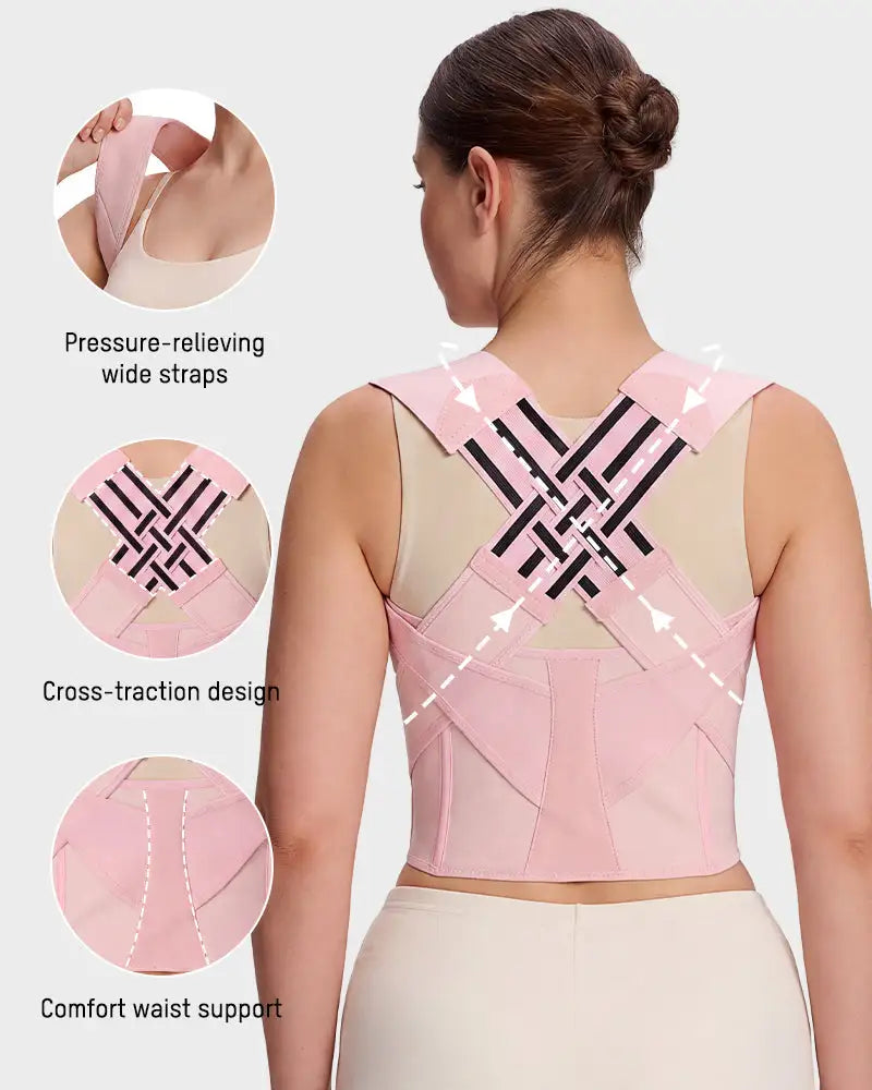 Back posture corrector support vest for women - image 4