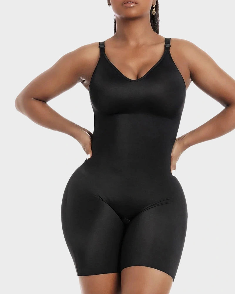 Built-in bra sculpting shaper bodysuit - image 3