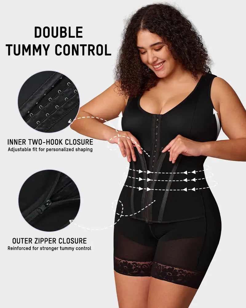 Colombian fajas double tummy control body shaper - image 10