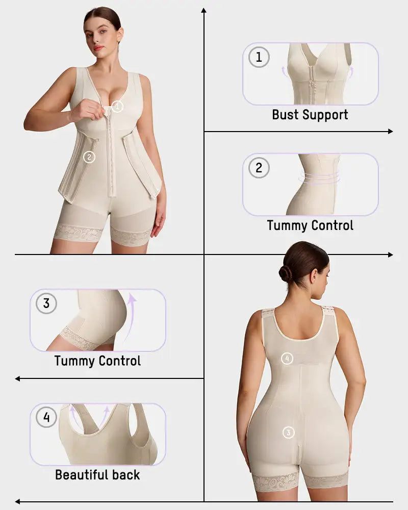 Colombian fajas double tummy control body shaper - image 6