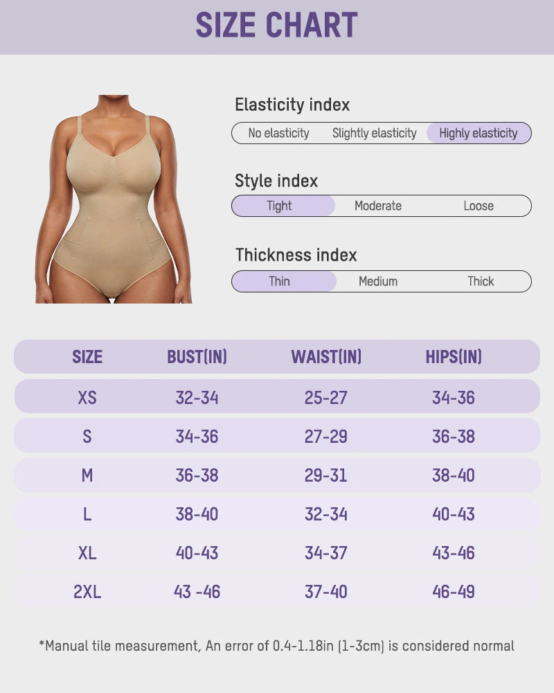 Easyslide deep-v camisole sculpting bodysuit shapewear - image 19
