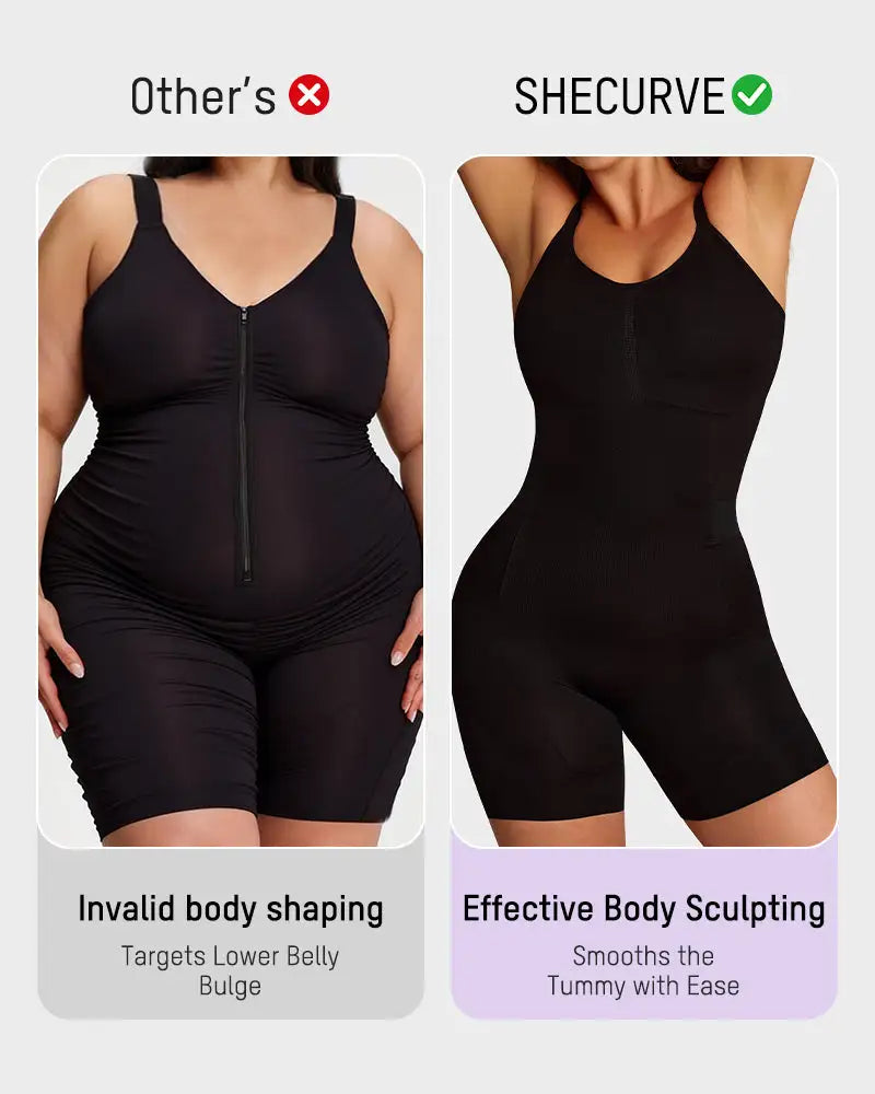 Easyslide tummy control shaping bodysuit - image 8