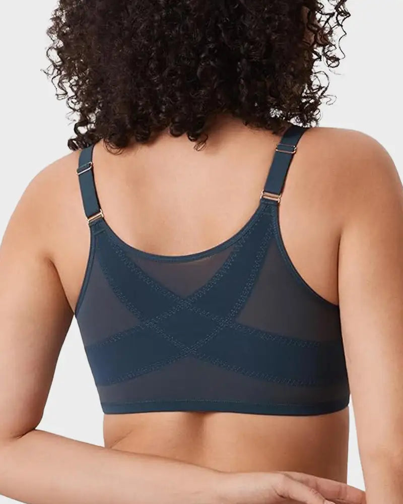 Front Closure Mesh Support Everyday Bra Lark - Photo 11