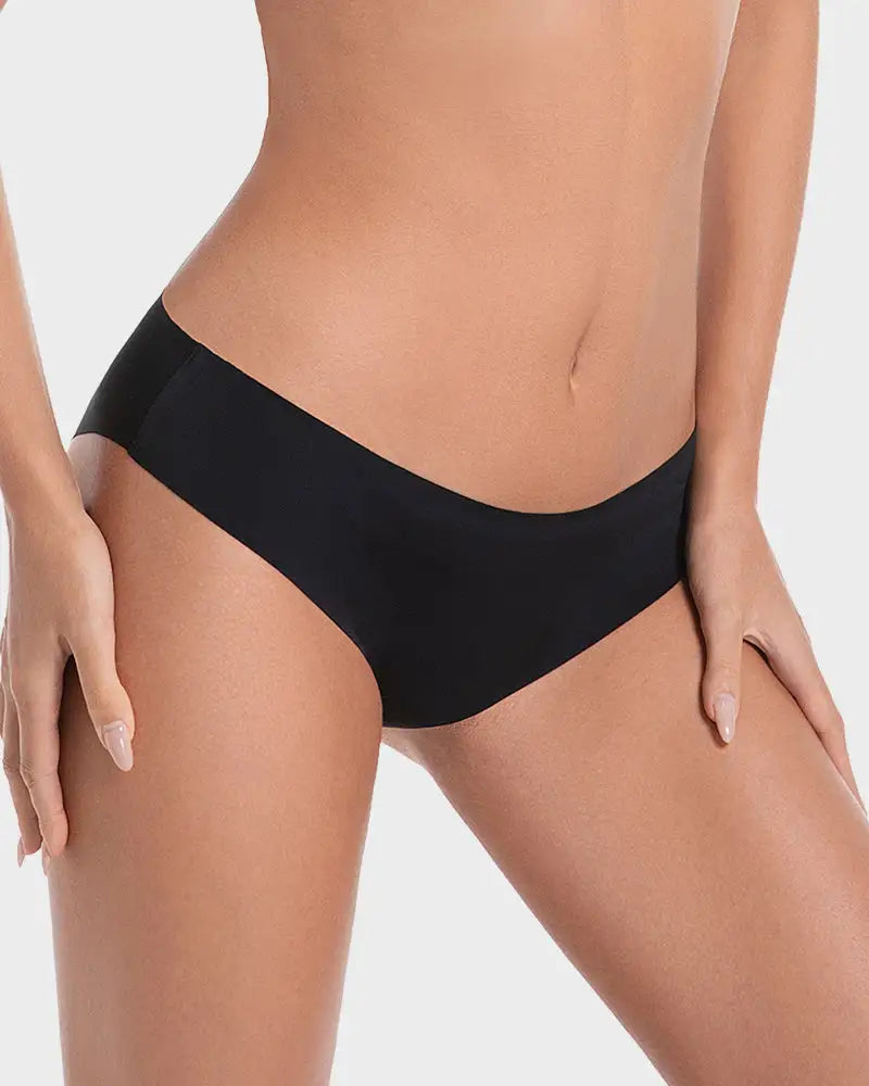 Ice-Silk Seamless Low-Rise Panty For Women 5-Pack - Photo 15