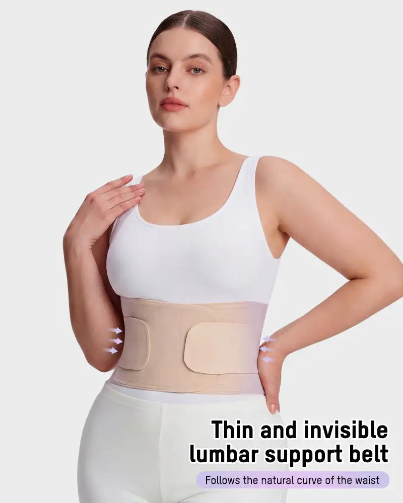 Lumbar back support belt for lower back pain relief - image 3