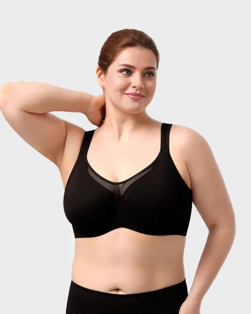 Plus Size Cooling Full Coverage Minimizer Bra Isla - Photo 23