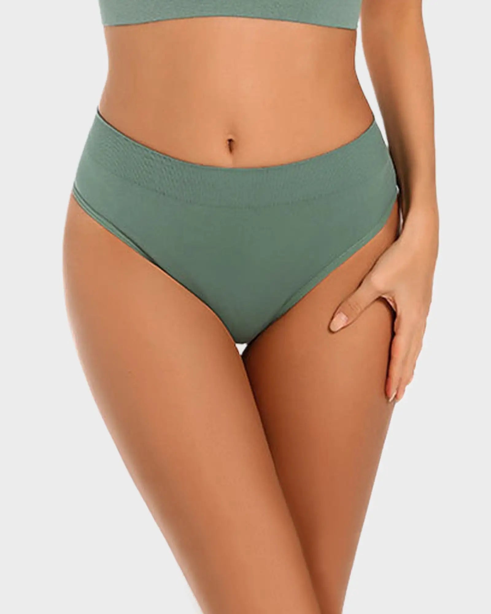 Seamless Active Sport Thong Panty 9-Pack - Photo 26