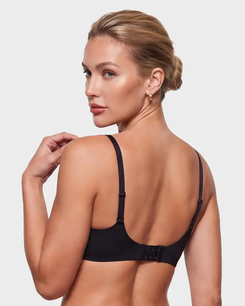 Seamless Cleavage-Lift Deep-V Push-Up Bra Ava - Photo 19