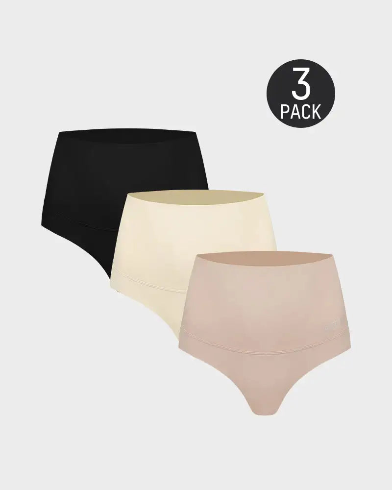 Seamless High-Rise Thong For Women 3-Pack - Photo 13