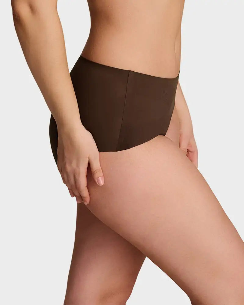 Seamless High-Waist Sculpting Panty 5-Pack - Photo 3