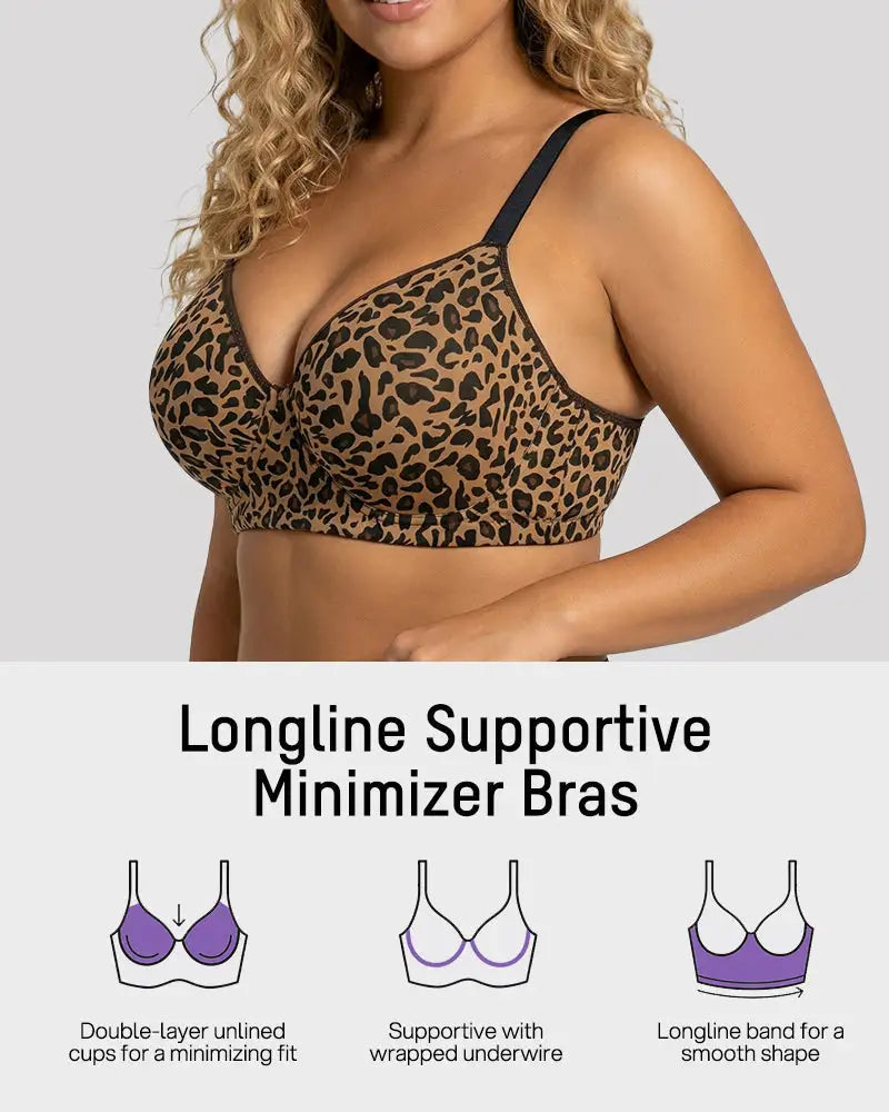Seamless Lift Minimizer Everyday Support Bra Lena - Photo 22