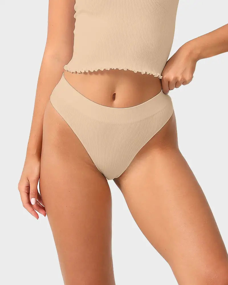Seamless Low-Rise Everyday Comfort Thong 3-Pack - Photo 12
