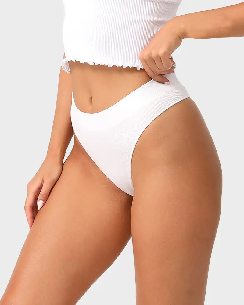 Seamless Low-Rise Everyday Comfort Thong 3-Pack - Photo 16