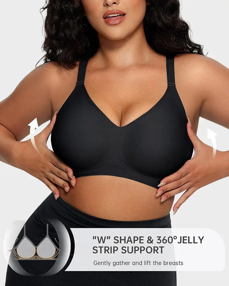 Soft Jelly Strip Wireless Seamless Comfort Bra Reve - Photo 18