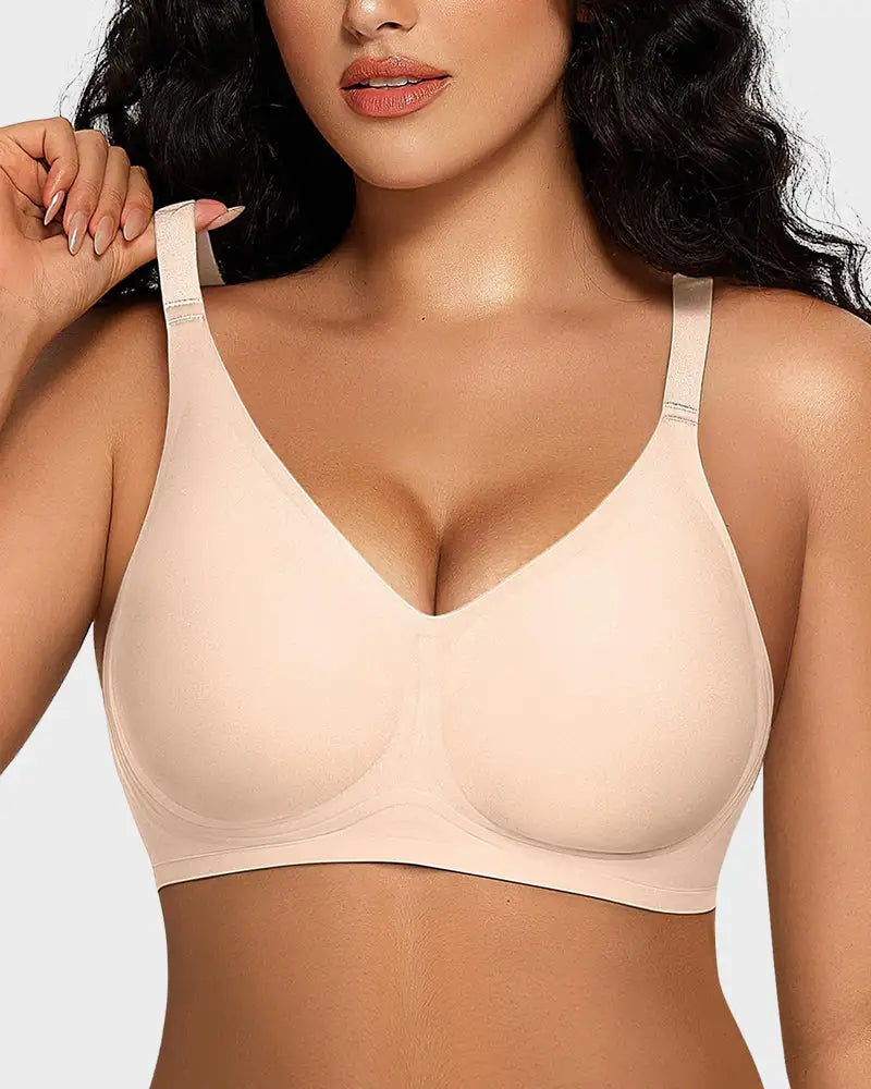 Soft Jelly Strip Wireless Seamless Comfort Bra Reve - Photo 2