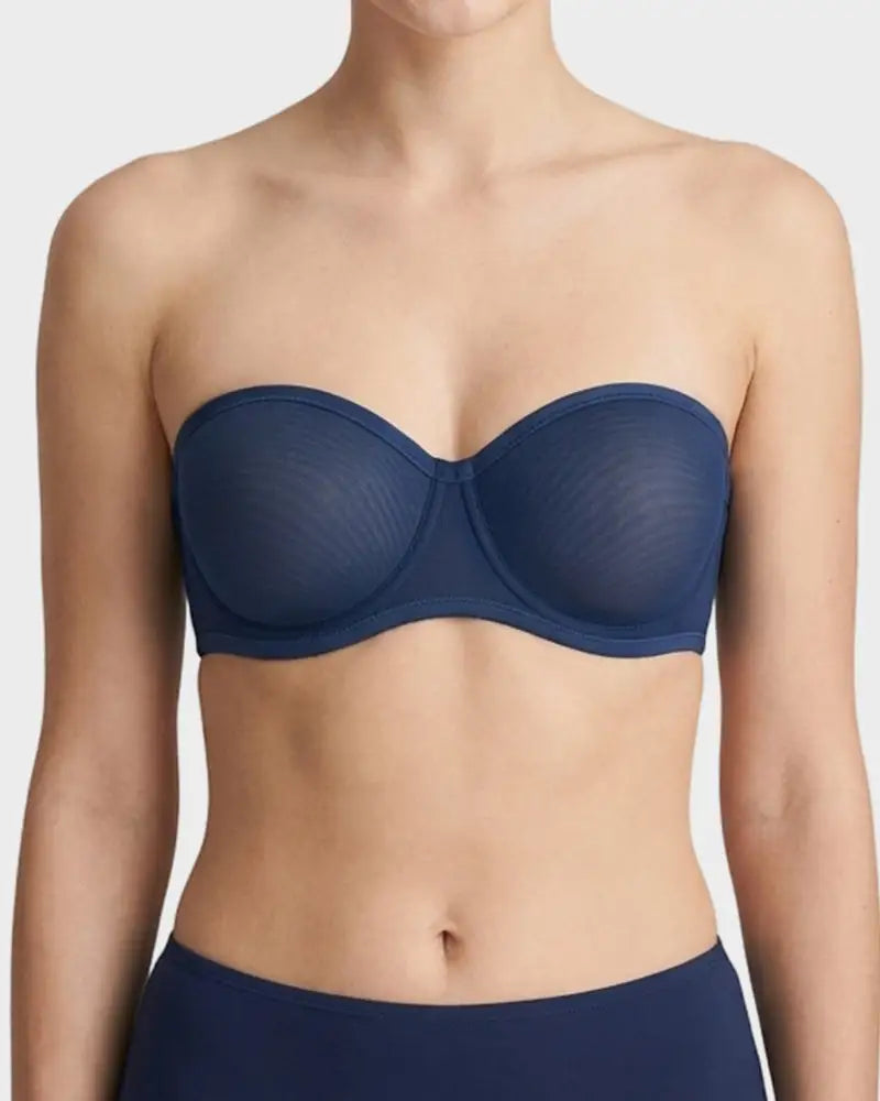 Strapless Mesh Underwire Balconette Everyday Bra Nari - Photo 19