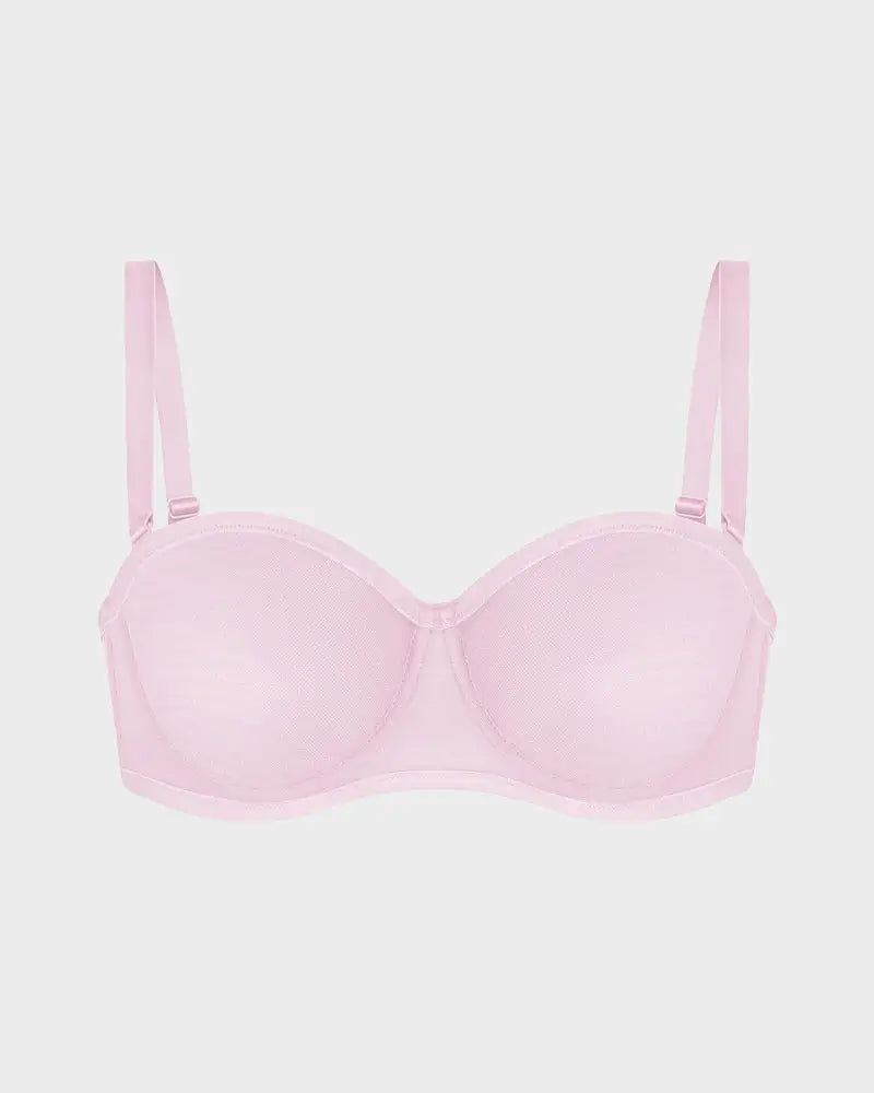 Strapless Mesh Underwire Balconette Everyday Bra Nari - Photo 20