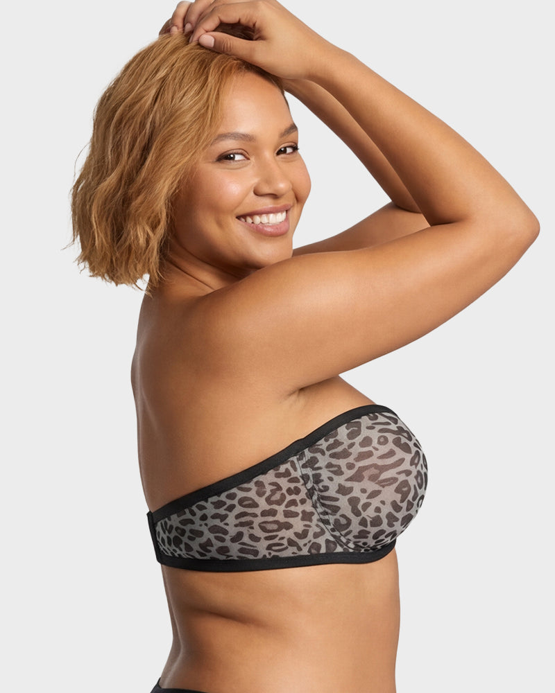 Strapless Mesh Underwire Balconette Everyday Bra Nari - Photo 28