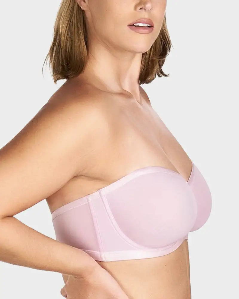 Strapless Mesh Underwire Balconette Everyday Bra Nari - Photo 3