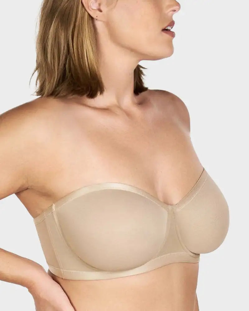 Strapless Mesh Underwire Balconette Everyday Bra Nari - Photo 5