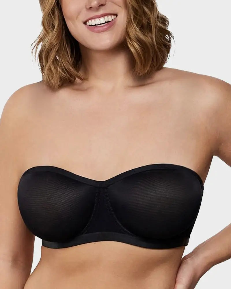 Strapless Mesh Underwire Balconette Everyday Bra Nari - Photo 7