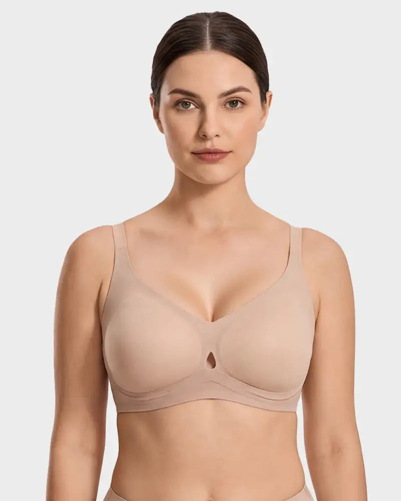 Teardrop Cutout Supportive Bra Silhouette - Photo 1