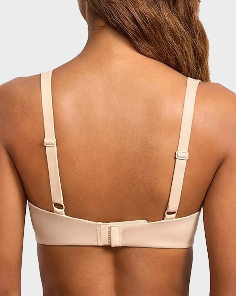 Underwire Seamless Unlined Balconette Support Bra Remi - Photo 11