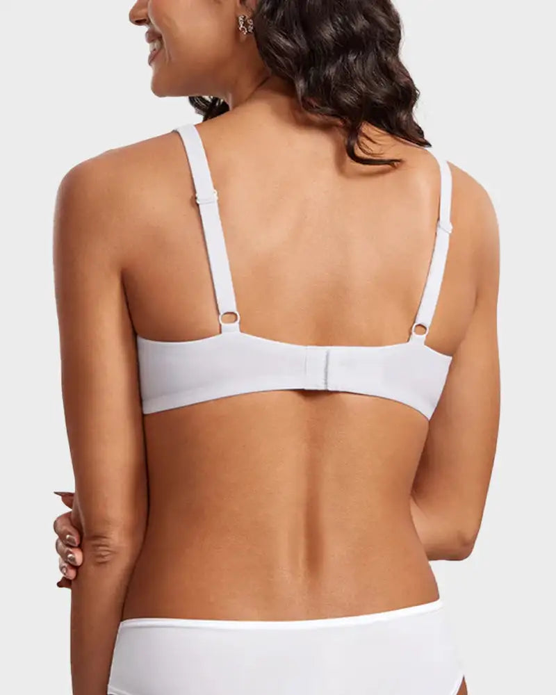Underwire Seamless Unlined Balconette Support Bra Remi - Photo 22