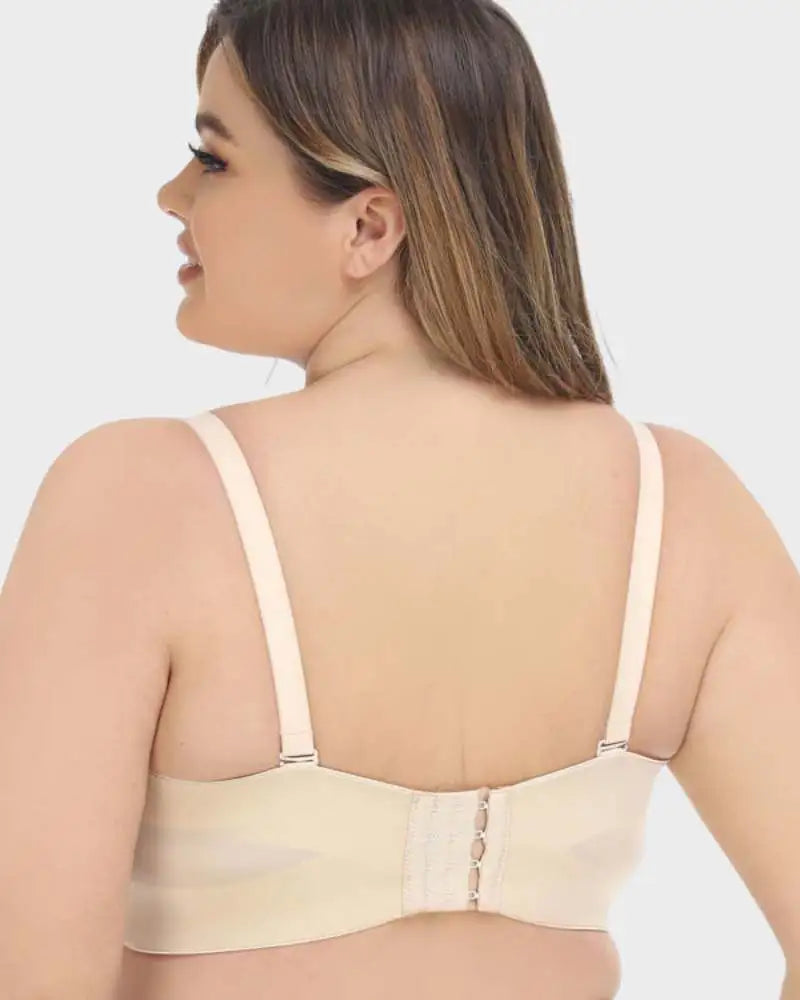 Versatile Underwire Bandeau Bra Removable Straps Fara - Photo 4