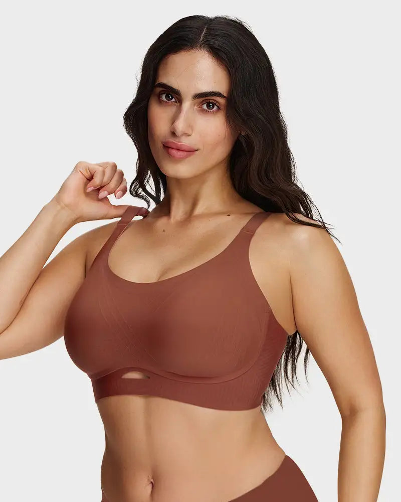 Wire-Free Sculpting Wrap Bra 4D Lift Contour - Photo 10
