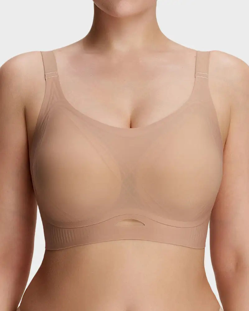 Wire-Free Sculpting Wrap Bra 4D Lift Contour - Photo 13