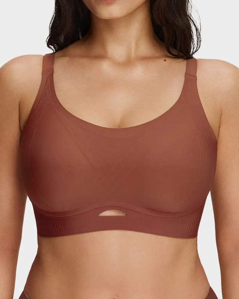 Wire-Free Sculpting Wrap Bra 4D Lift Contour - Photo 16