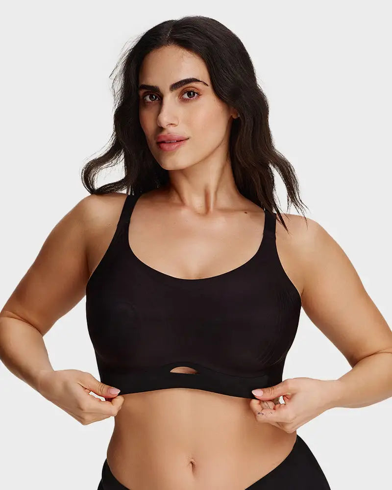 Wire-Free Sculpting Wrap Bra 4D Lift Contour - Photo 7