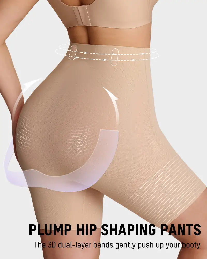 Women's High-Waist Cooling Sculpting Shapewear Shorts - Photo 10