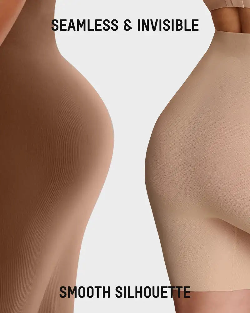 Women's High-Waist Cooling Sculpting Shapewear Shorts - Photo 4