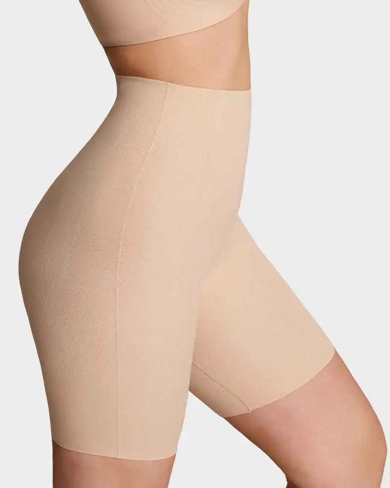 Women's High-Waist Cooling Sculpting Shapewear Shorts - Photo 8