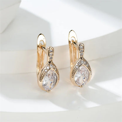 Crystal Cascade Earrings