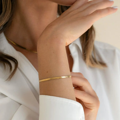 Minimalist Classic Snake Bracelet