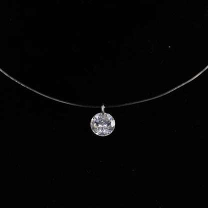 Rhinestone Choker Collier