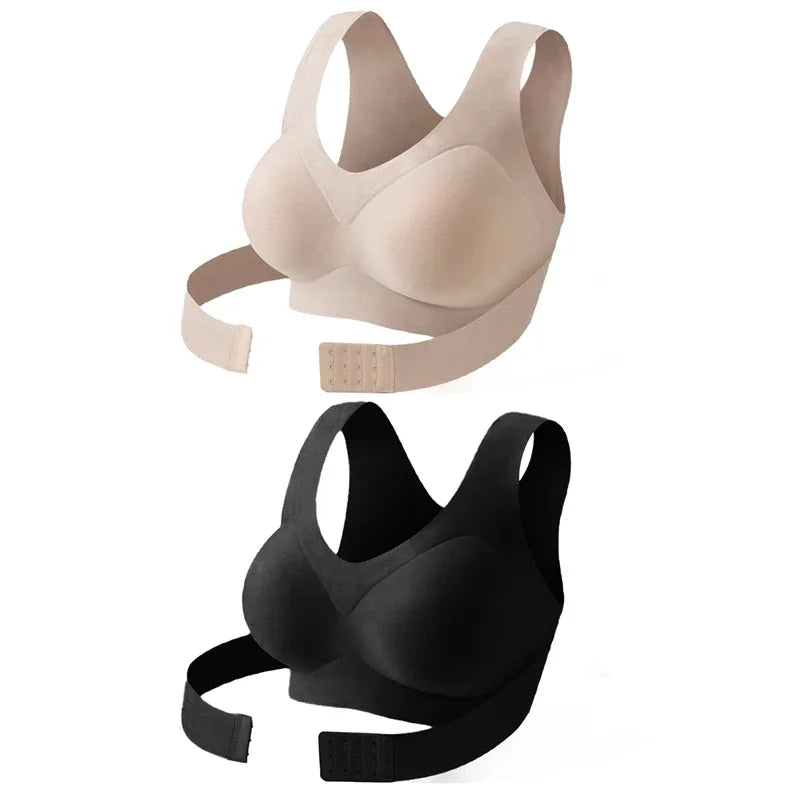 Wireless Seamless Push-Up Posture Shaping Bra