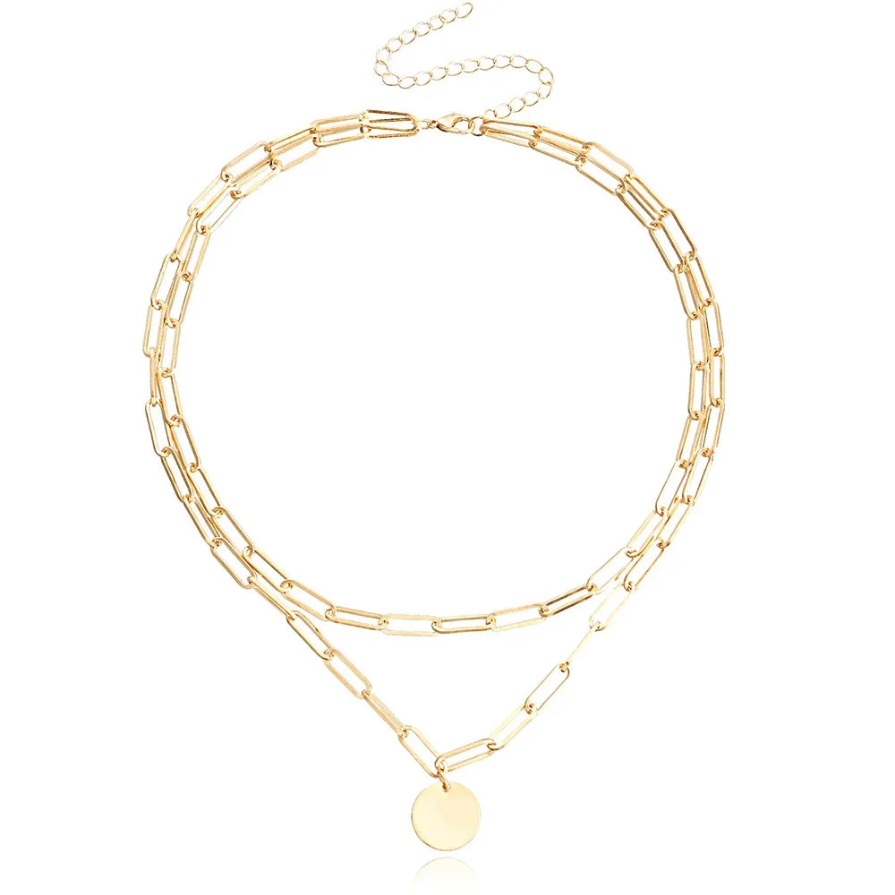 Gilded Links Luxe Necklace