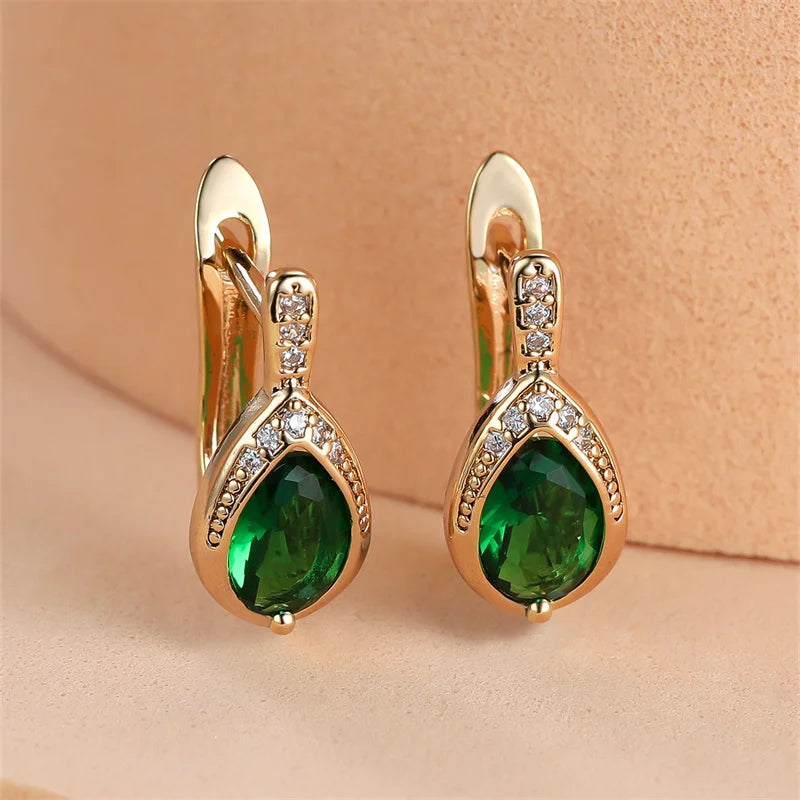 Crystal Cascade Earrings