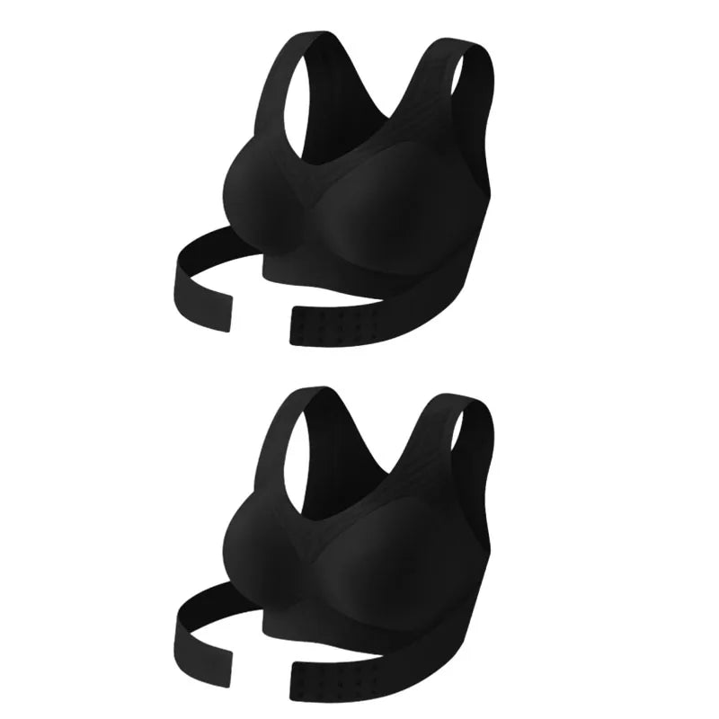Wireless Seamless Push-Up Posture Shaping Bra