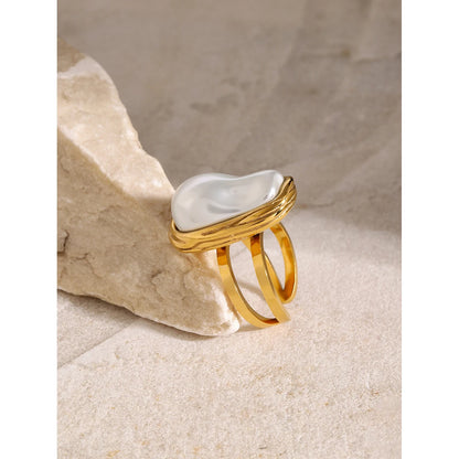 Golden Essence: The Statement Ring Collection