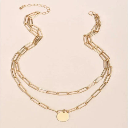 Gilded Links Luxe Necklace