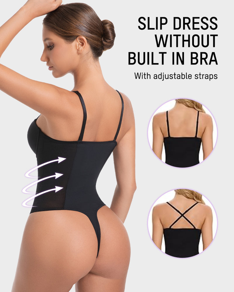 All-in-one shaping thong bodysuit - image 3