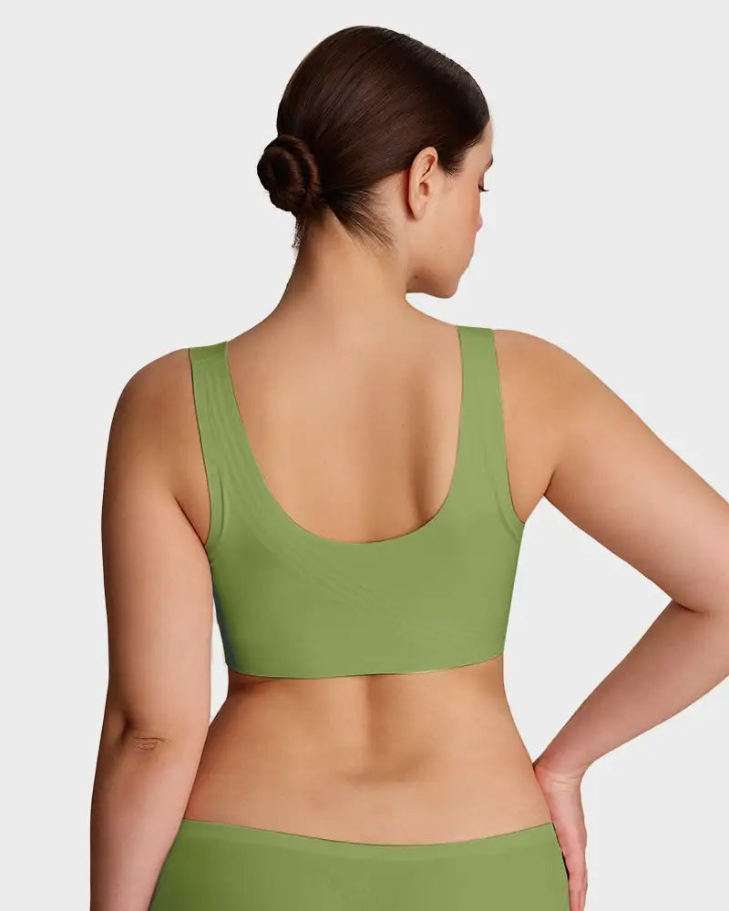 Antibacterial Wire-Free Jelly Lift Everyday Bra Sage - Photo 16